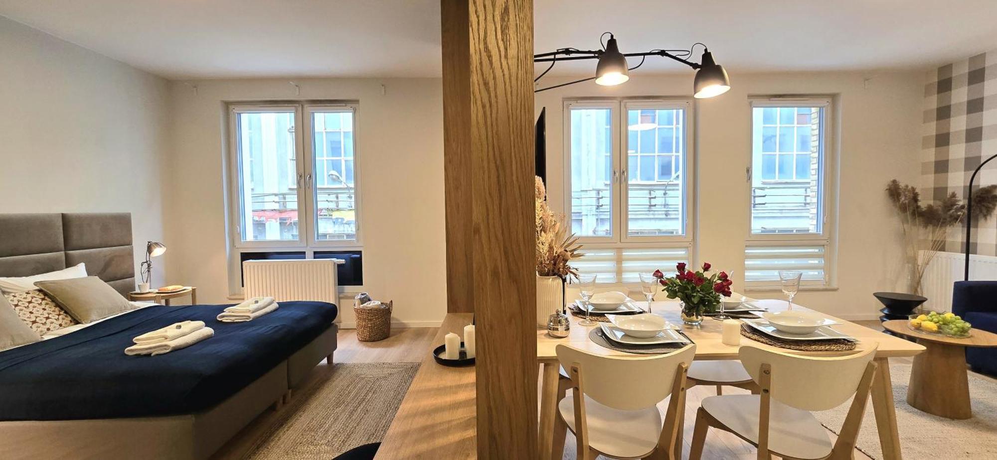 Apartament Wilcza Delux By Triapart Gdaňsk Exteriér fotografie